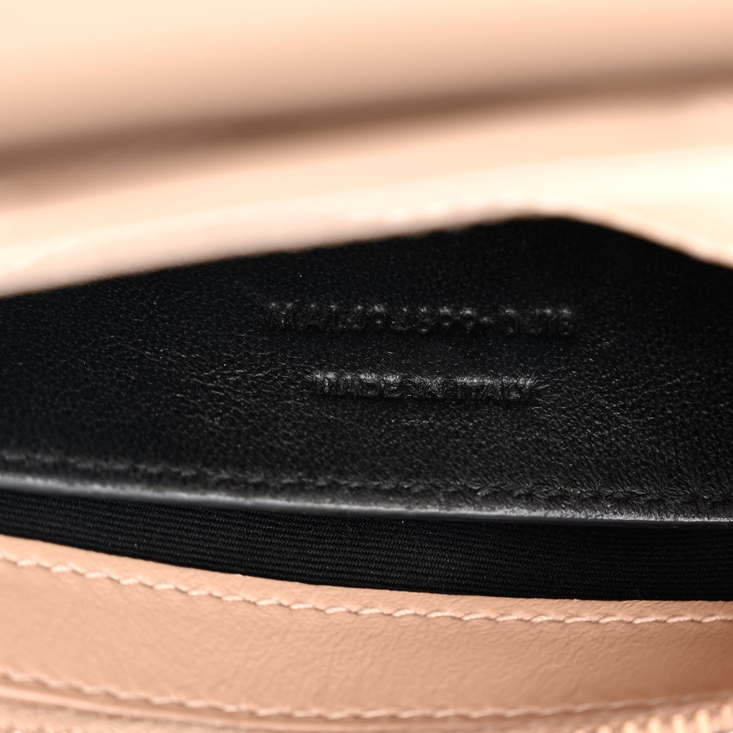 Saint Laurent Calfskin Y Quilted Monogram Small Loulou Chain Satchel Dark Beige 7 of 13