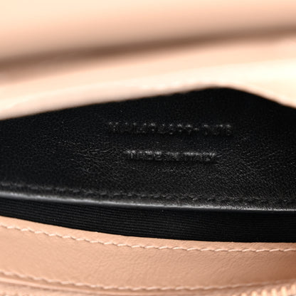 Saint Laurent Calfskin Y Quilted Monogram Small Loulou Chain Satchel Dark Beige 7 of 13