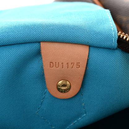 Louis Vuitton Monogram My LV Heritage Speedy Bandouliere 30 Marine Blue Clair 7 of 12
