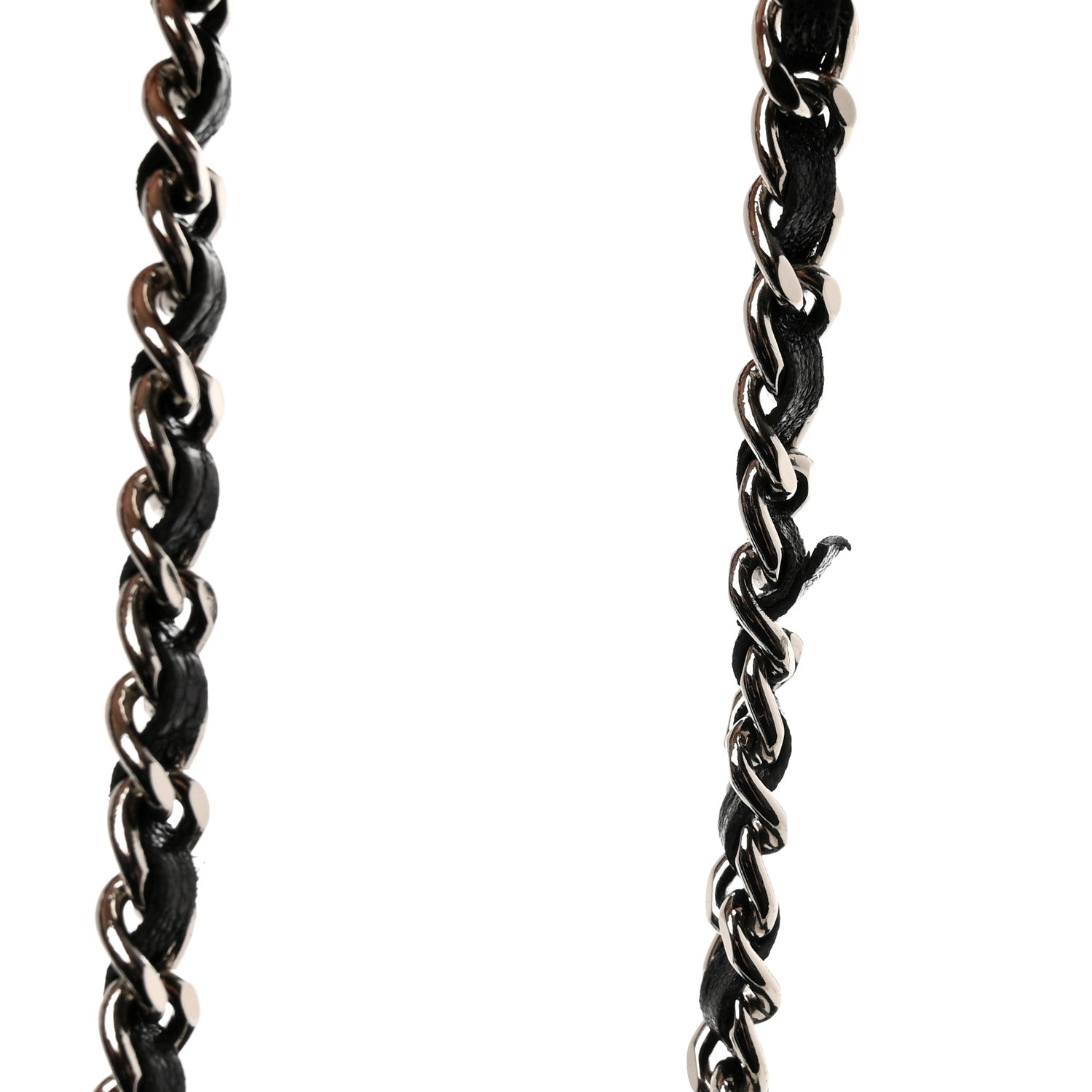 Chanel Goatskin Wallet On Chain WOC Black 9 of 10