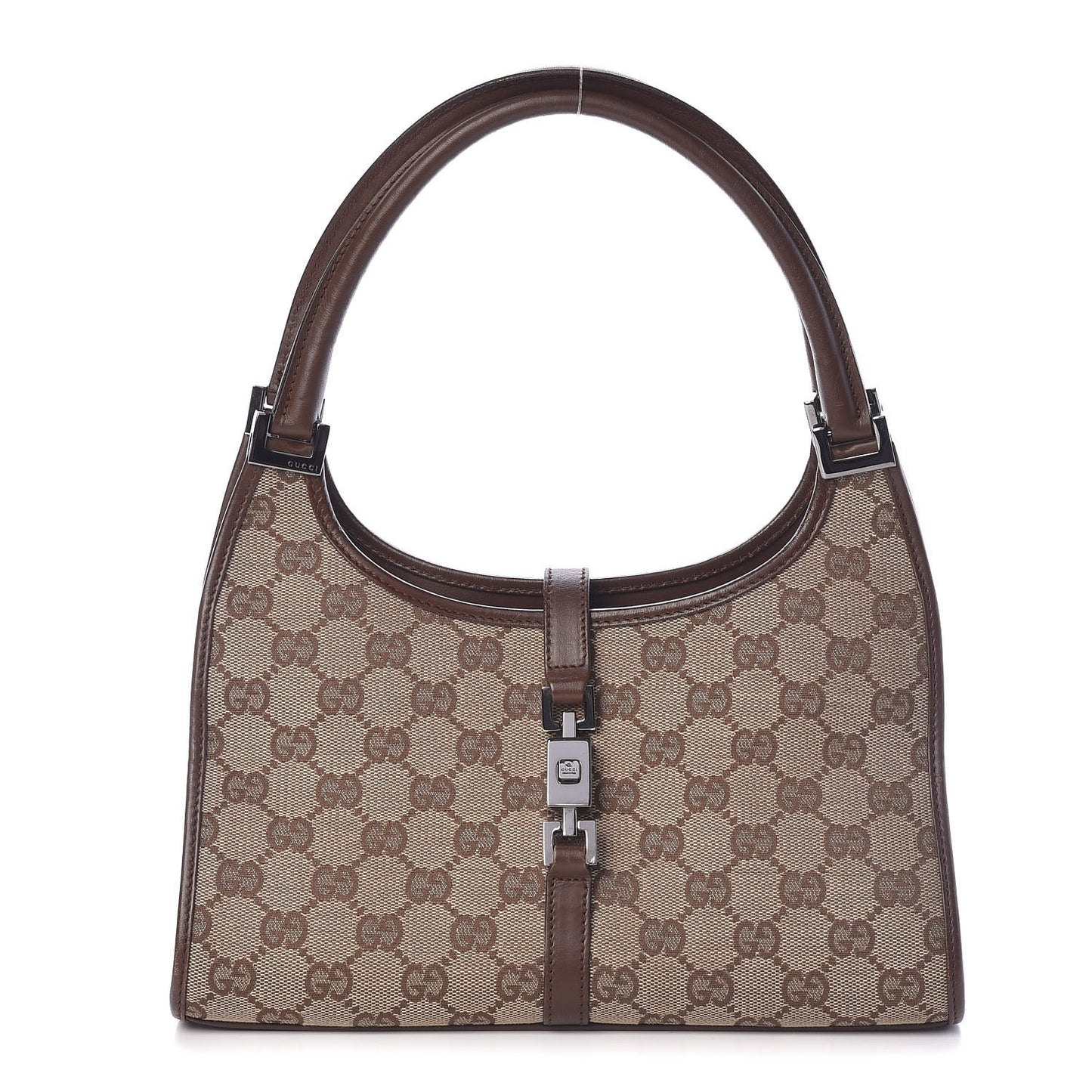 Monogram Small Bardot Brown