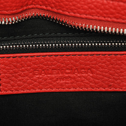 Balenciaga Vibrato Calfskin Classic Silver Hardware City Rouge Cerise 6 of 7