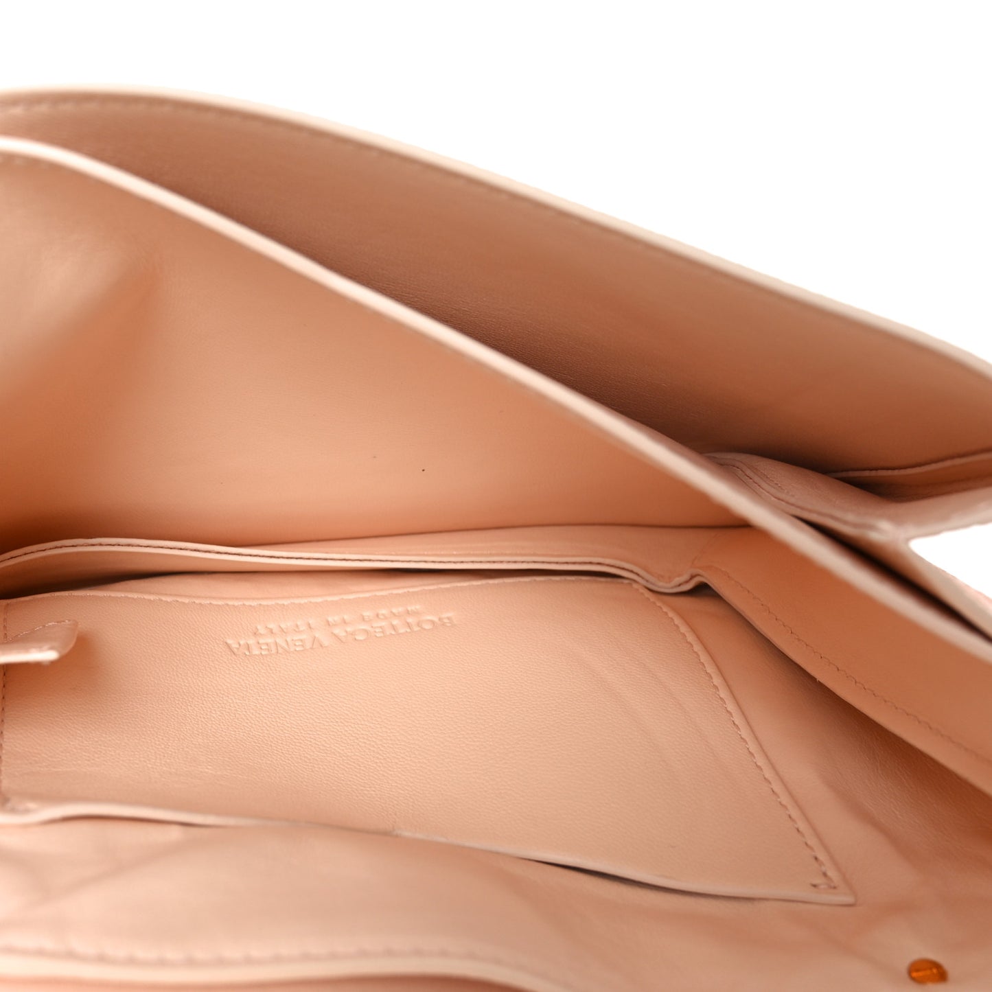 Calfskin Mount Envelope Bag Melon Washed