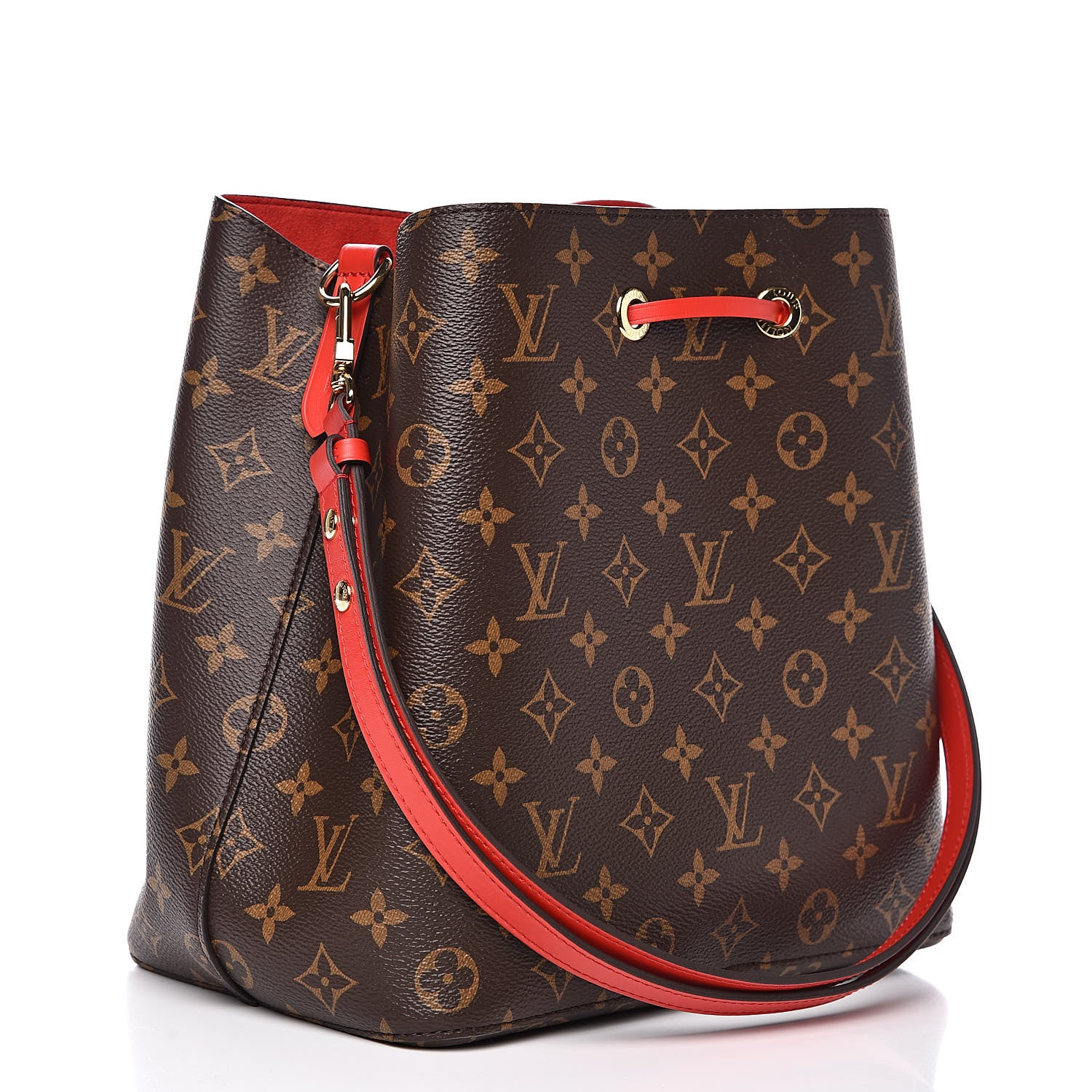 Louis Vuitton Monogram Neonoe MM Coquelicot 3 of 9