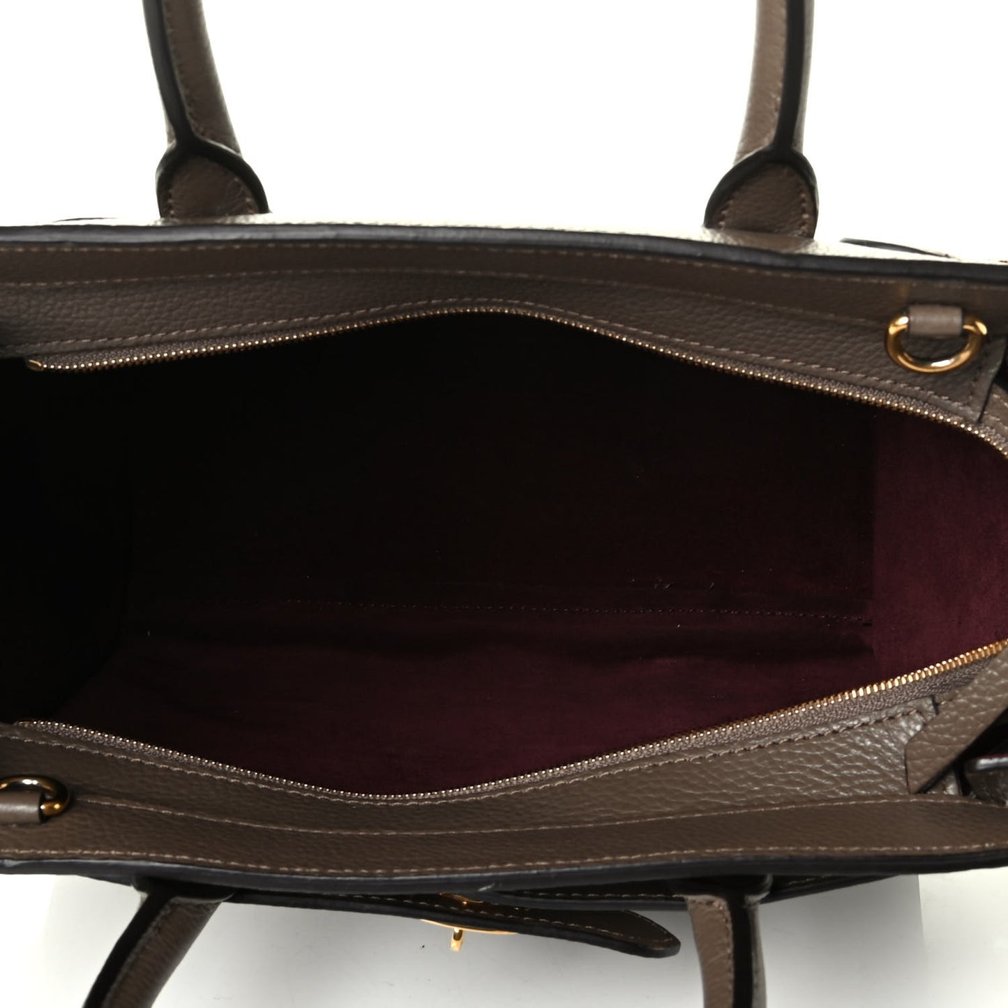 Small Classic Grain Mini Zipped Bayswater Clay