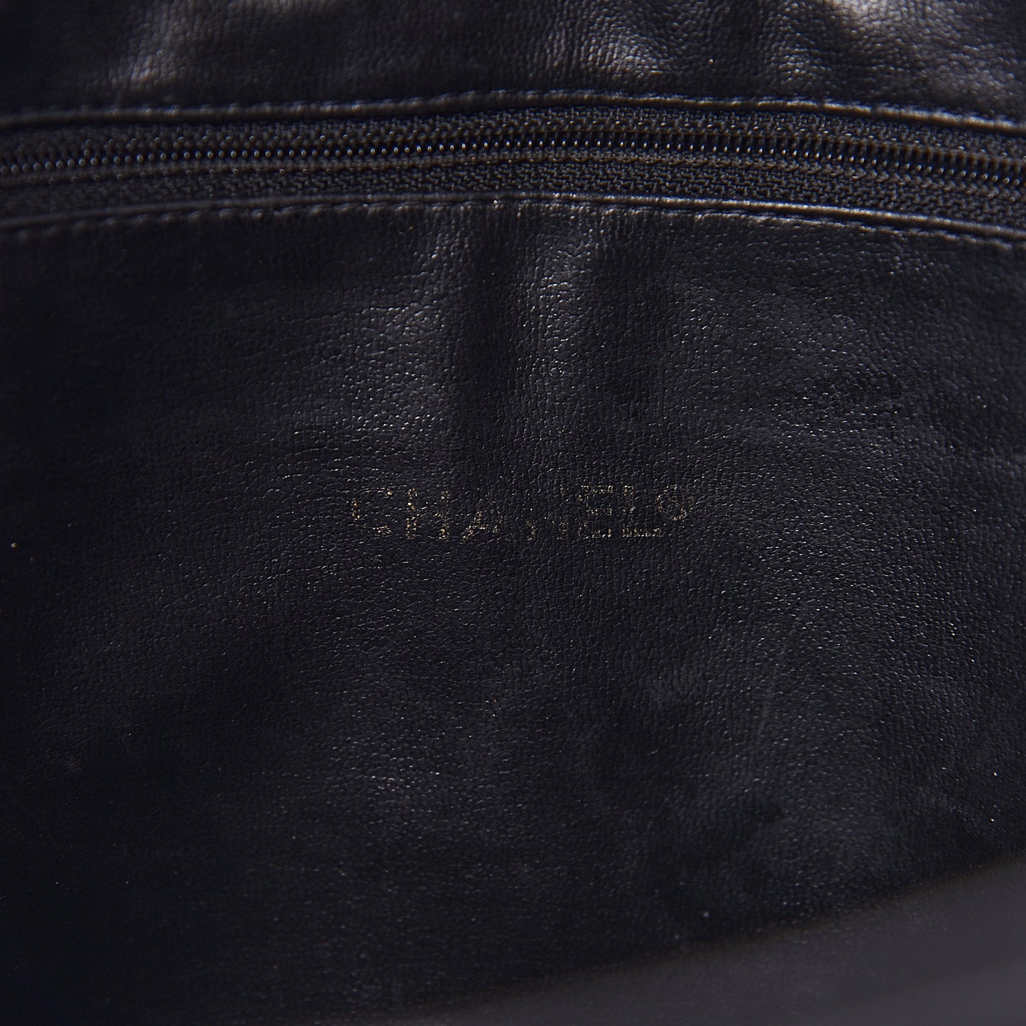 Lambskin Quilted Shoulder Bag Black