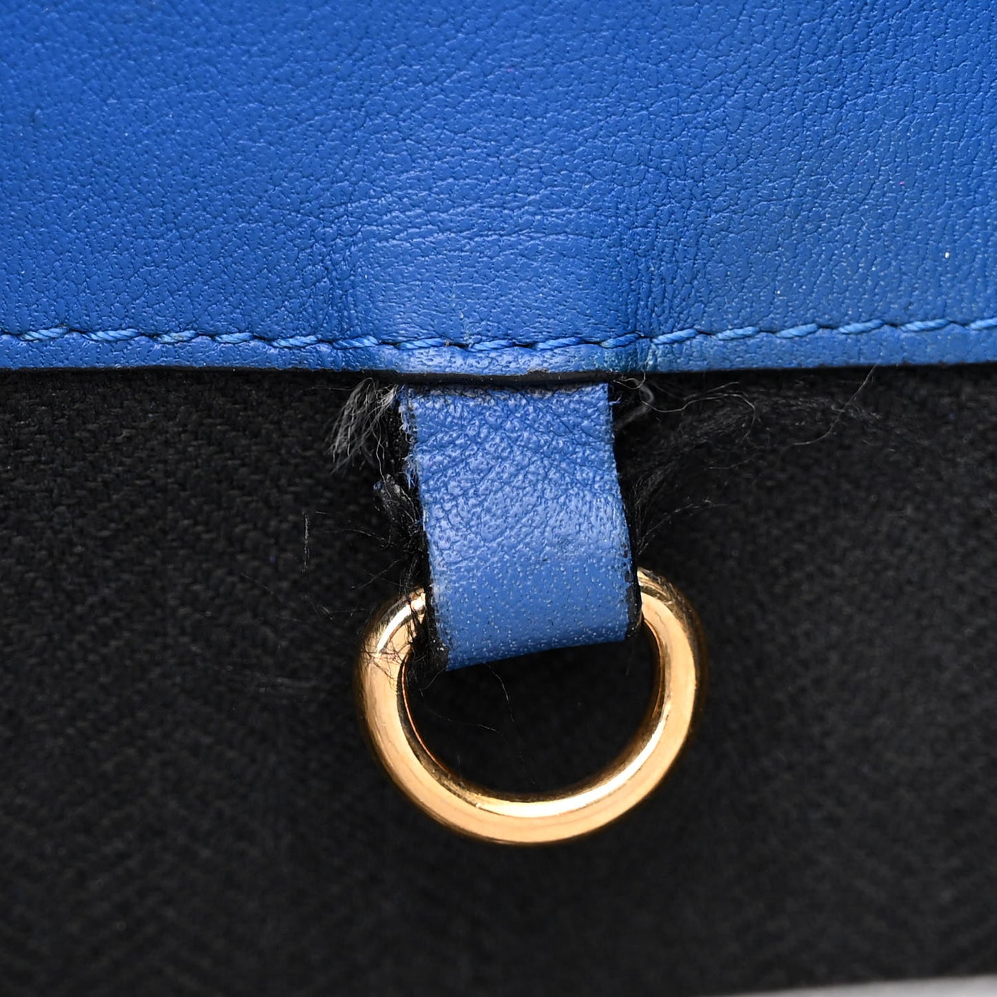 Calfskin Medium Hammock Shoulder Bag Electric Blue