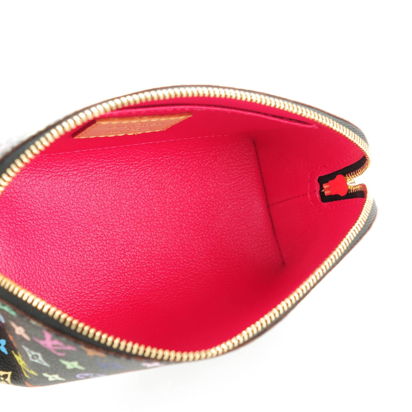 Monogram Multicolor Cosmetic Pouch Black Grenade