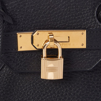 Hermes Ardennes Birkin 35 Black 20 of 29