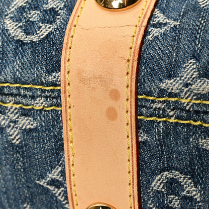 Louis Vuitton Denim Neo Cabby MM Blue 11 of 13
