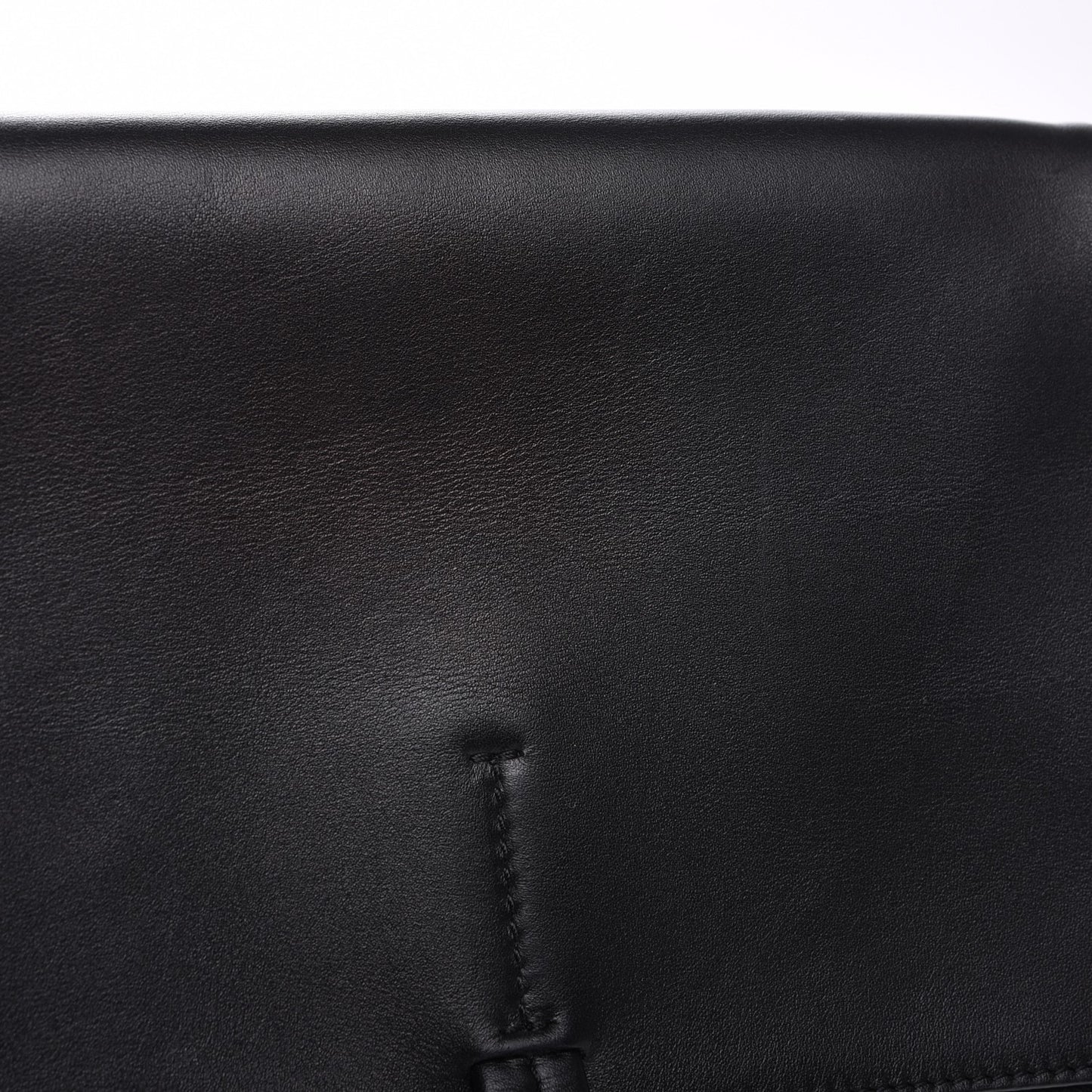 Calfskin Folded Cabas Black White