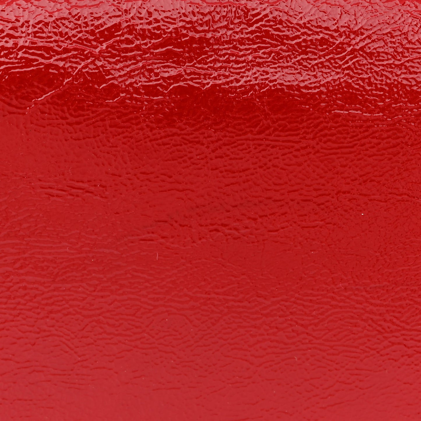 Textured Patent Monogram Large Belle De Jour Clutch Red