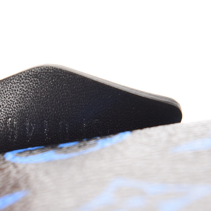 Louis Vuitton Colored Monogram Mini Pochette Accessories Blue Black 8 of 8