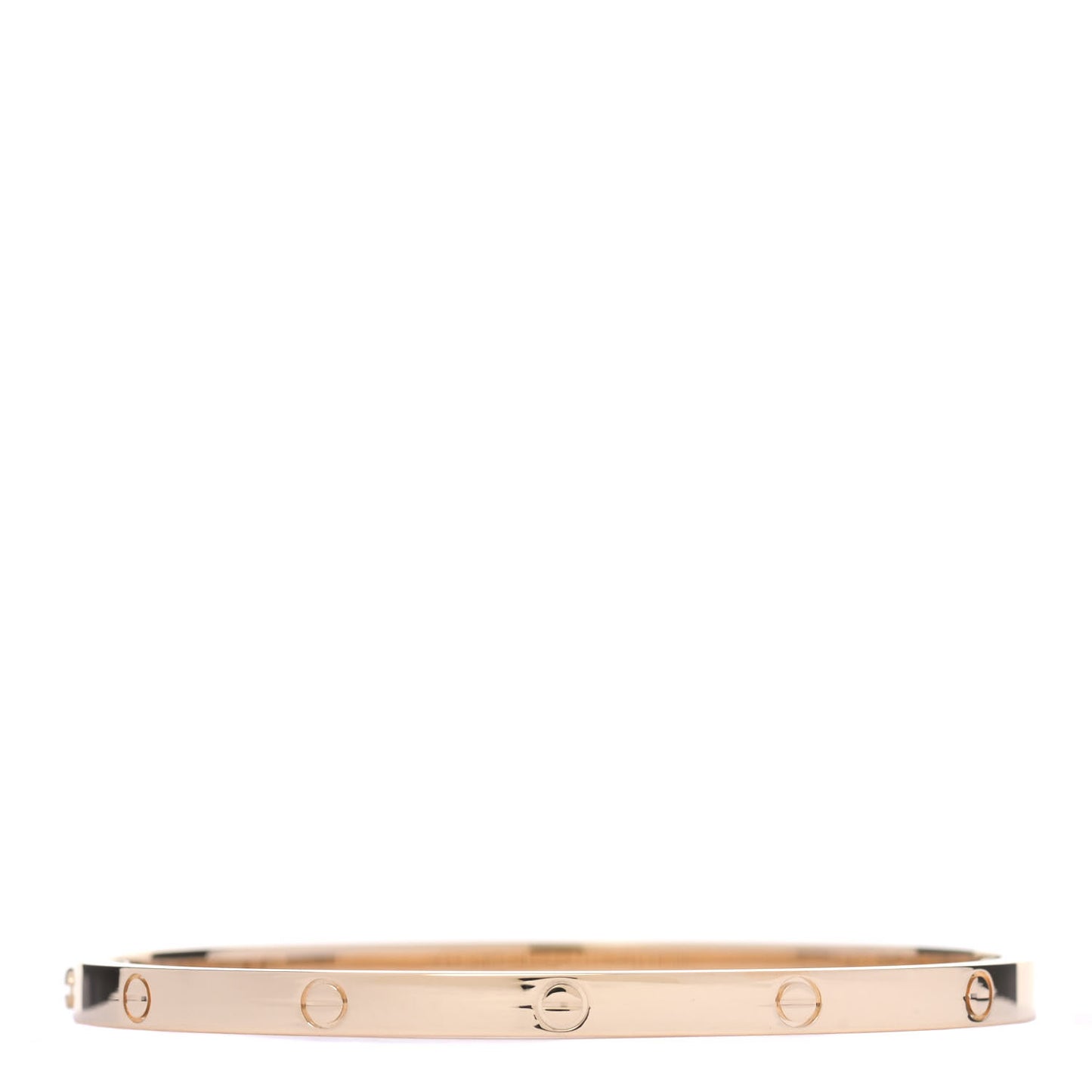 18K Yellow Gold Small LOVE Bracelet 16