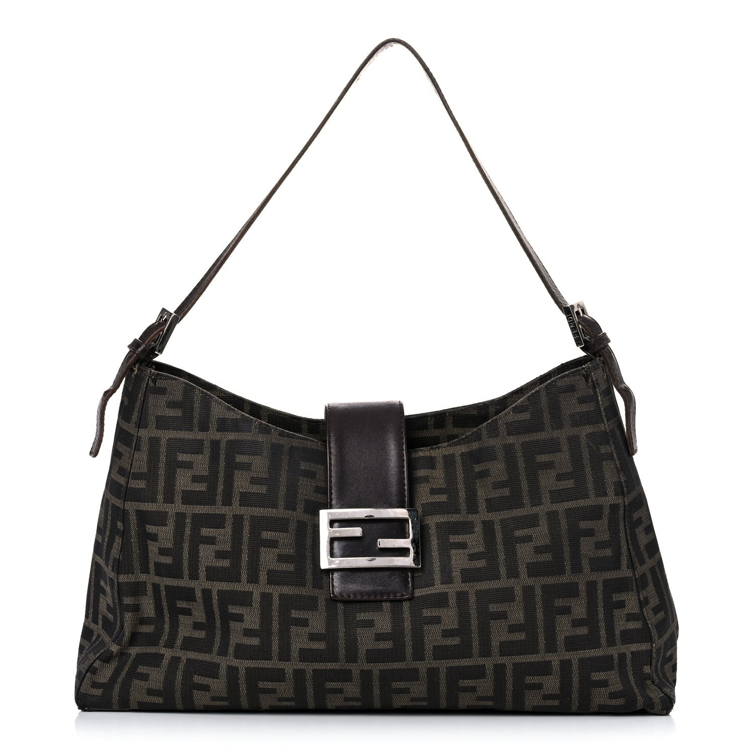 Fendi Zucca Hobo Tobacco 1 of 33