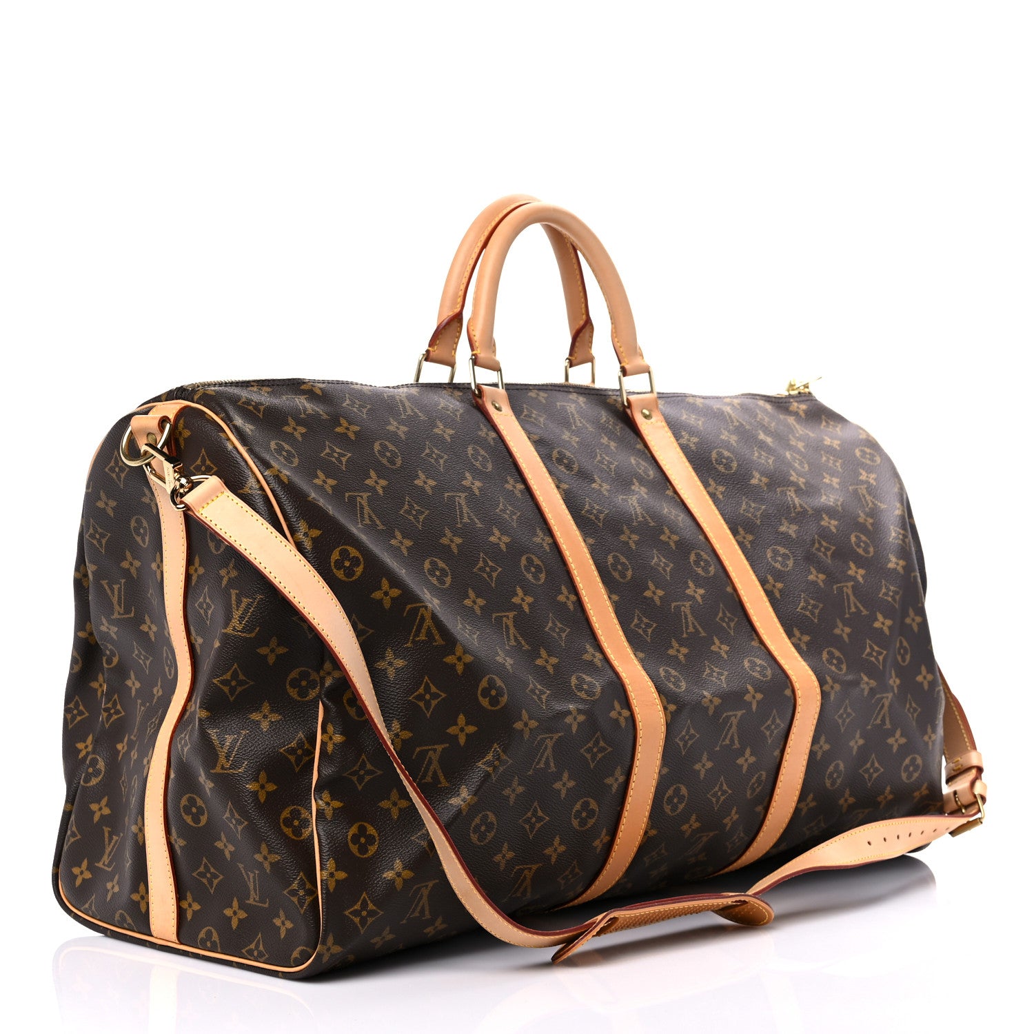 Louis Vuitton Monogram Keepall Bandouliere 60 3 of 22