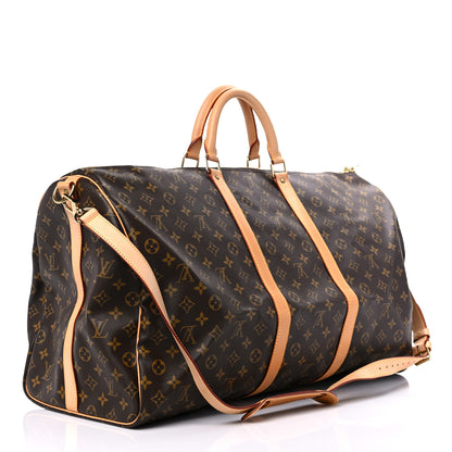 Louis Vuitton Monogram Keepall Bandouliere 60 3 of 22