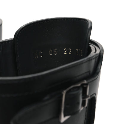 Christian Dior Calfskin Diorquake 25mm Combat Boots 37.5 Black 7 of 8