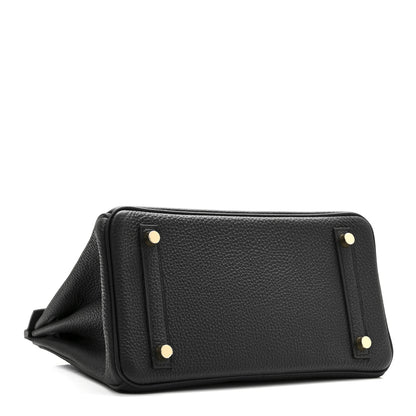 Hermes Togo Birkin 25 Black 4 of 11
