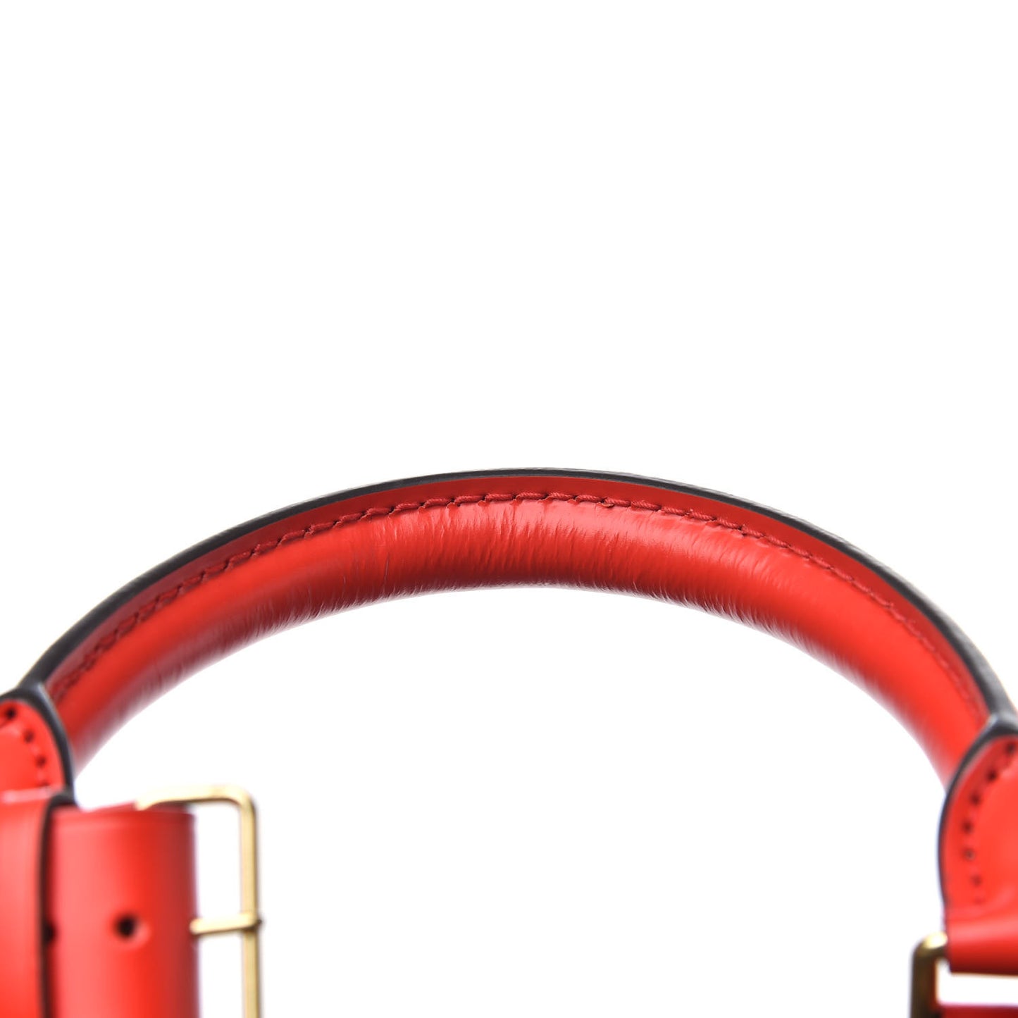 Calfskin Monogram Keepall Bandouliere 50 Coquelicot