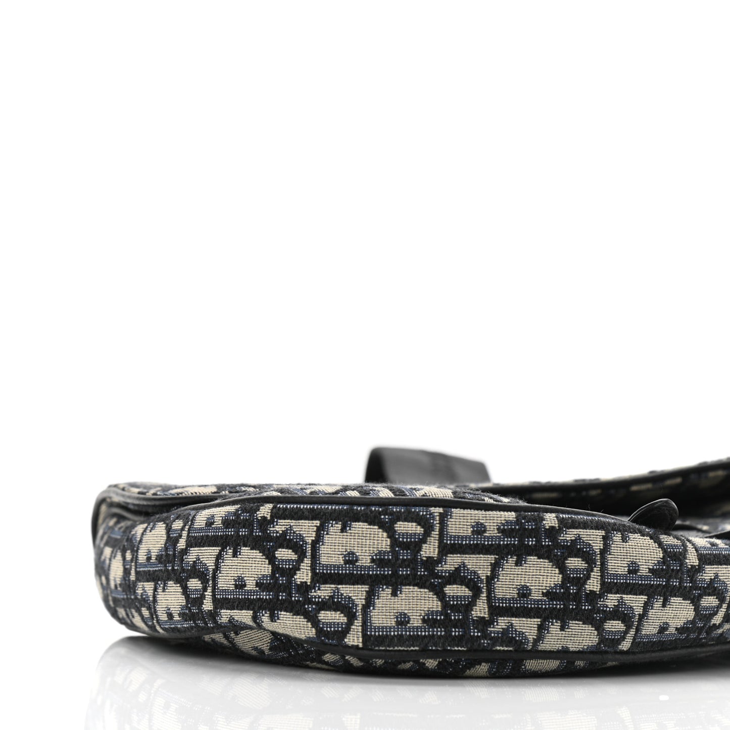 Oblique Mens Saddle Bag Blue