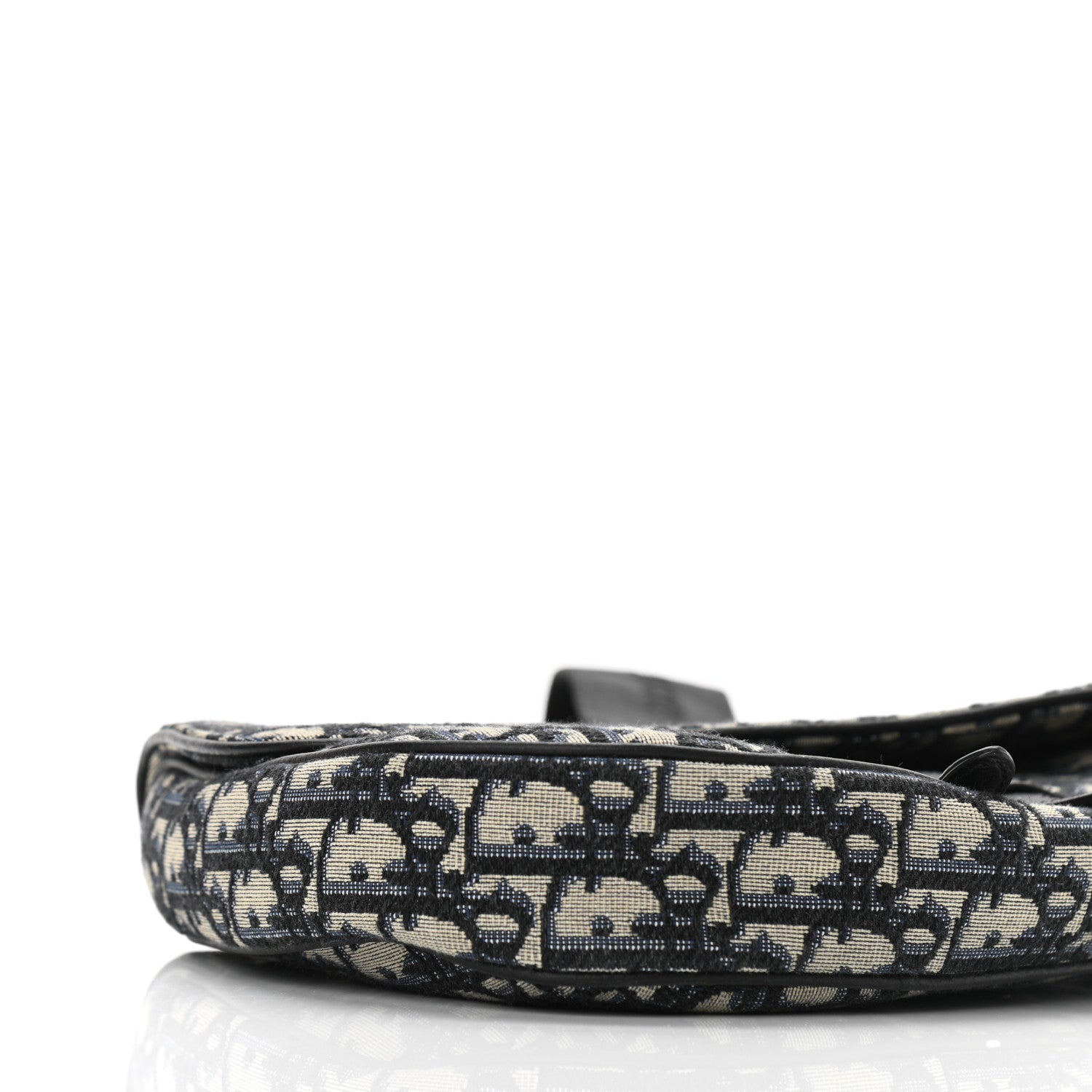 Christian Dior Oblique Mens Saddle Bag Blue 7 of 9