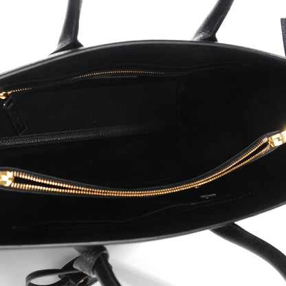 Saint Laurent Grained Calfskin Large Sac De Jour Carryall Black 7 of 7