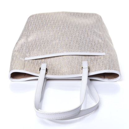 Christian Dior Monogram Tote White 10 of 11