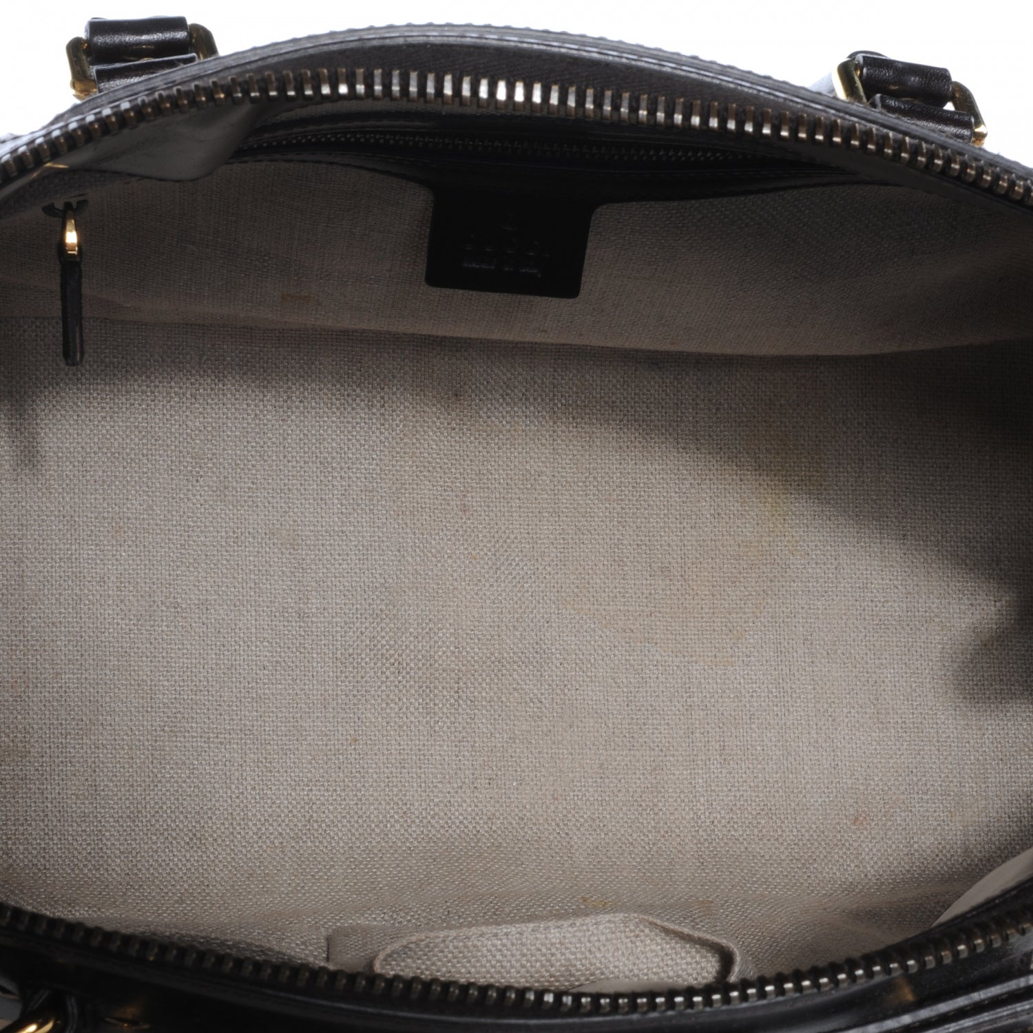 Gucci Monogram Crocodile Web Secret Top Handle Satchel 5 of 7