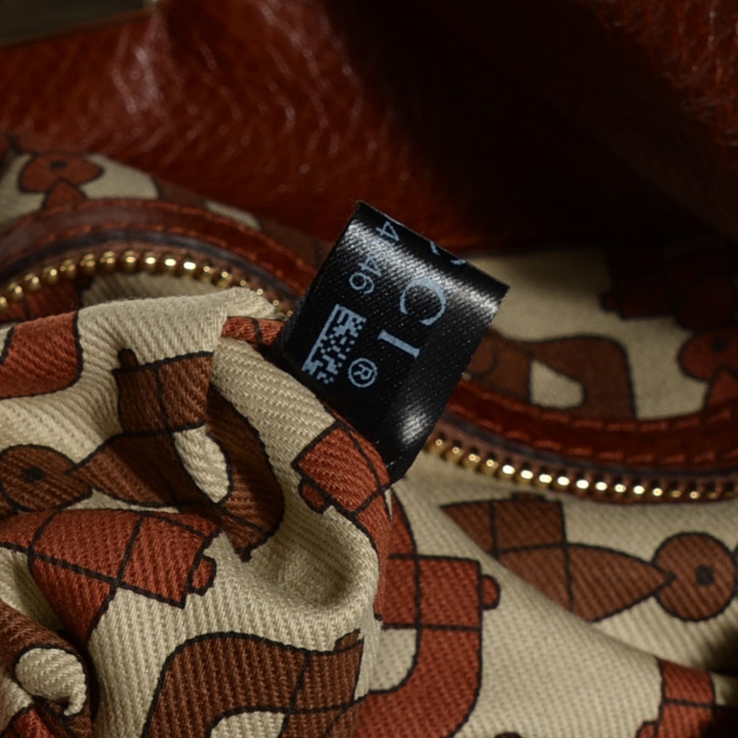 Calfskin Large Indy Top Handle Hobo Brown