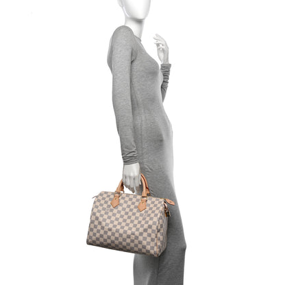 Louis Vuitton Damier Azur Speedy 30 2 of 10