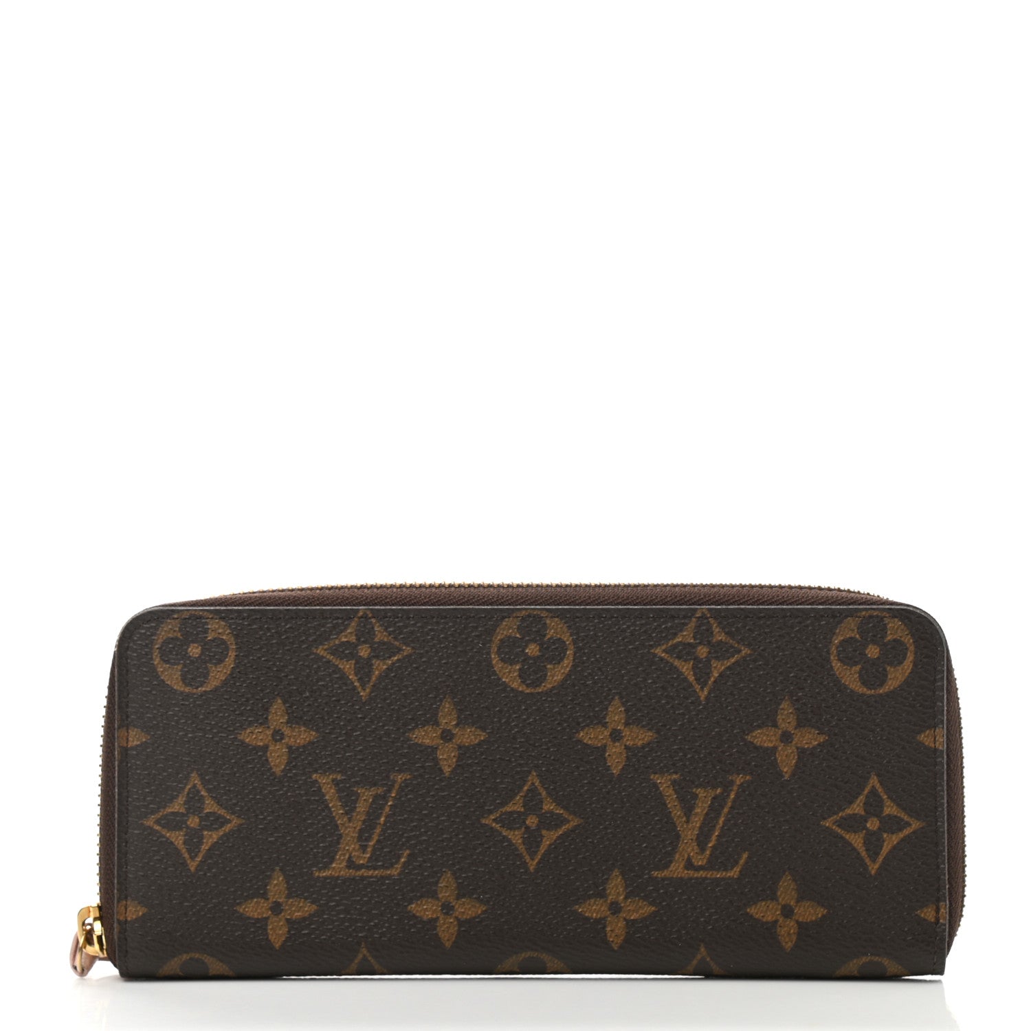 Louis Vuitton Monogram Clemence Wallet Rose Ballerine 1 of 7