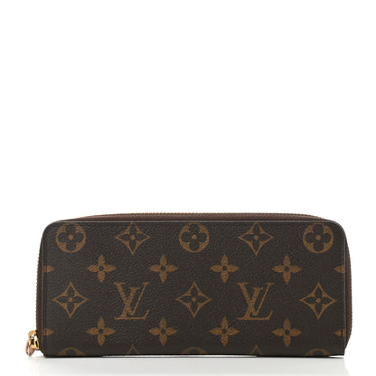 Louis Vuitton Monogram Clemence Wallet Rose Ballerine 1 of 7