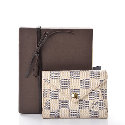 Louis Vuitton Damier Azur Compact Origami Wallet 9 of 9