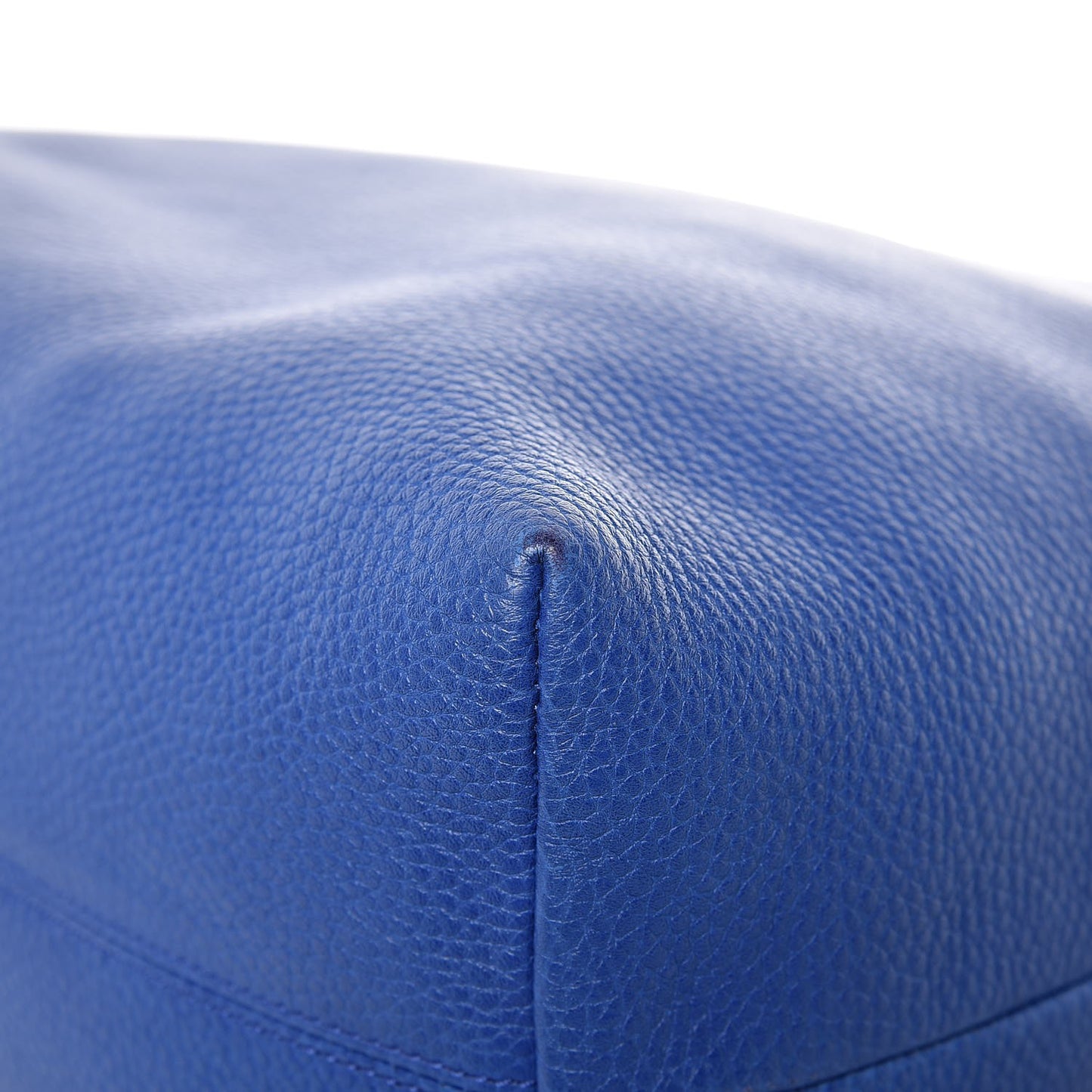 Grainy Calfskin Medium Cale Hobo Brilliant Blue