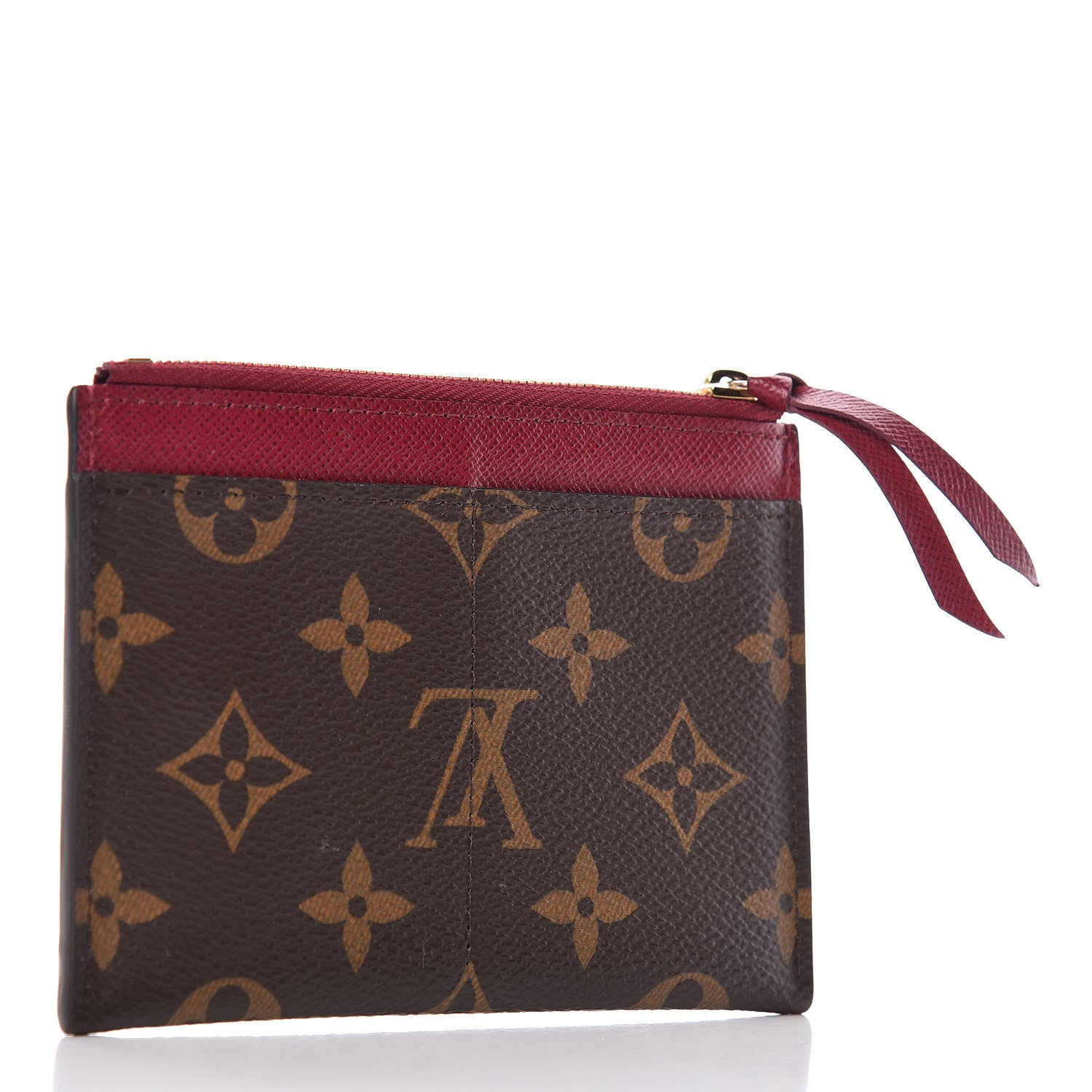 Louis Vuitton Monogram Zipped Card Holder Fuchsia 3 of 6