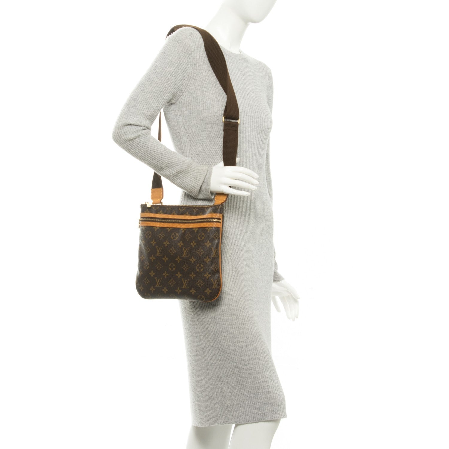 Louis Vuitton Monogram Bosphore Pochette 2 of 7