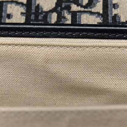 Christian Dior Oblique Square DiorAddict Flap Navy Blue 10 of 11