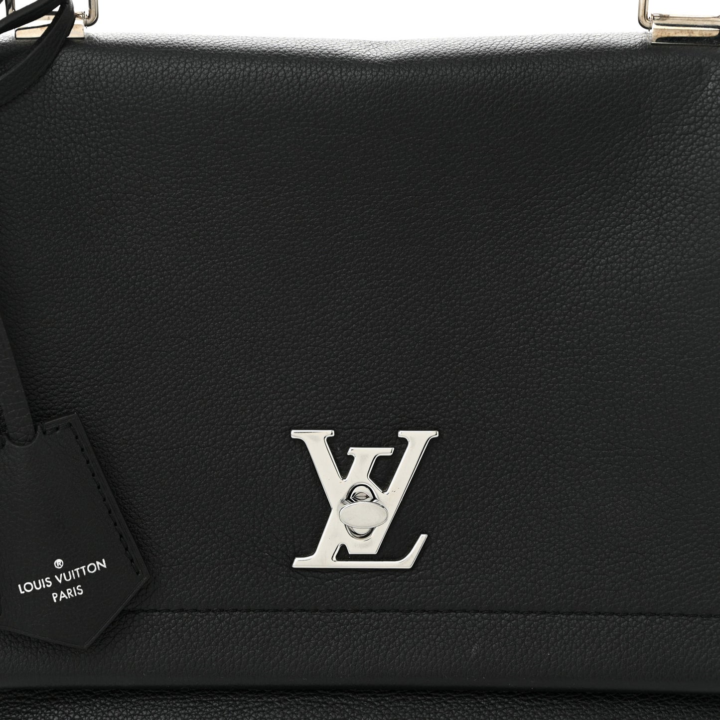 Soft Calfskin Lock Me II Black