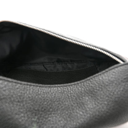 Burberry Grainy Calfskin Logo Graphic Sonny Bum Bag Black 5 of 10