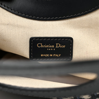 Christian Dior Oblique Fold Over Clutch Blue 7 of 11
