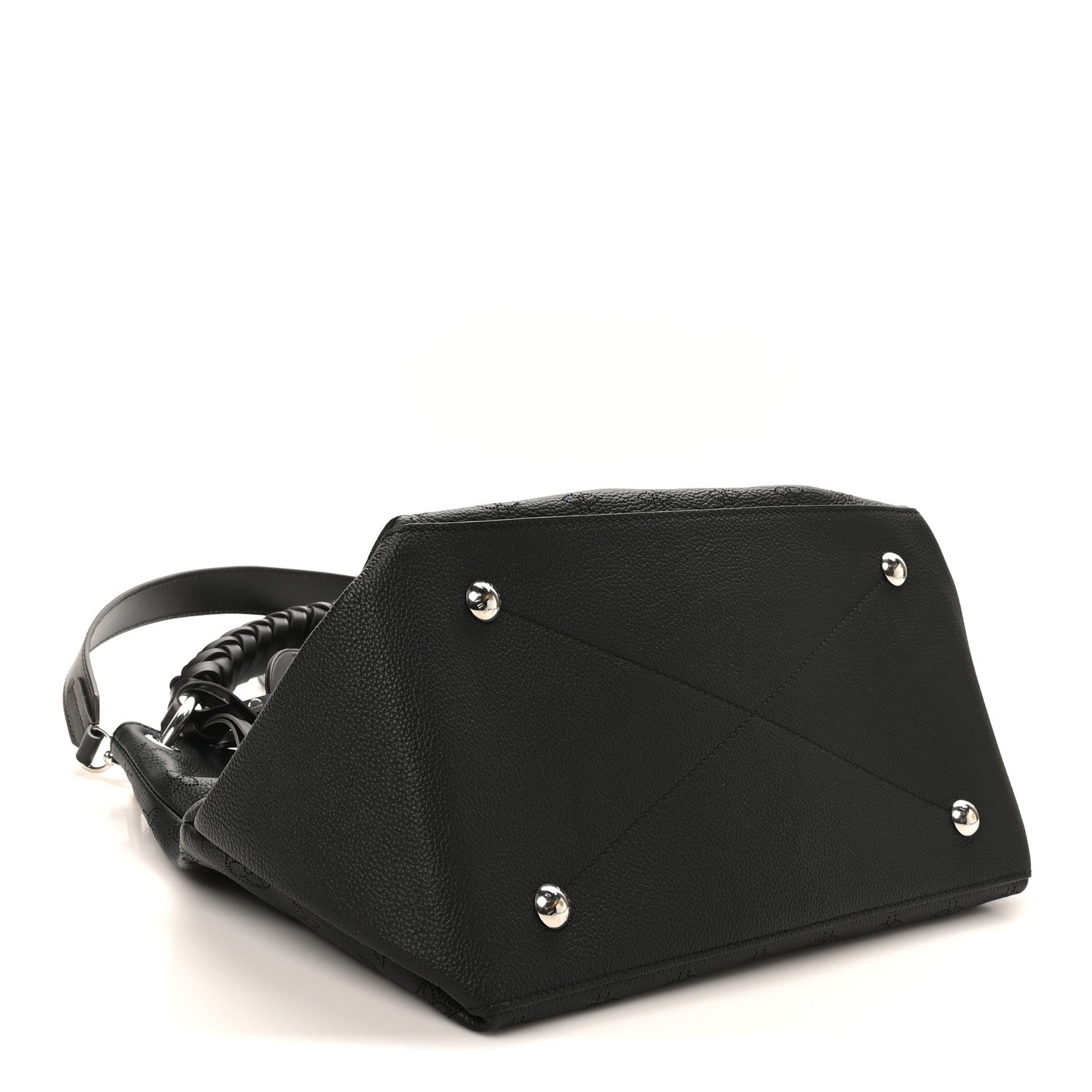 Louis Vuitton Mahina Beaubourg Hobo MM Black 4 of 9
