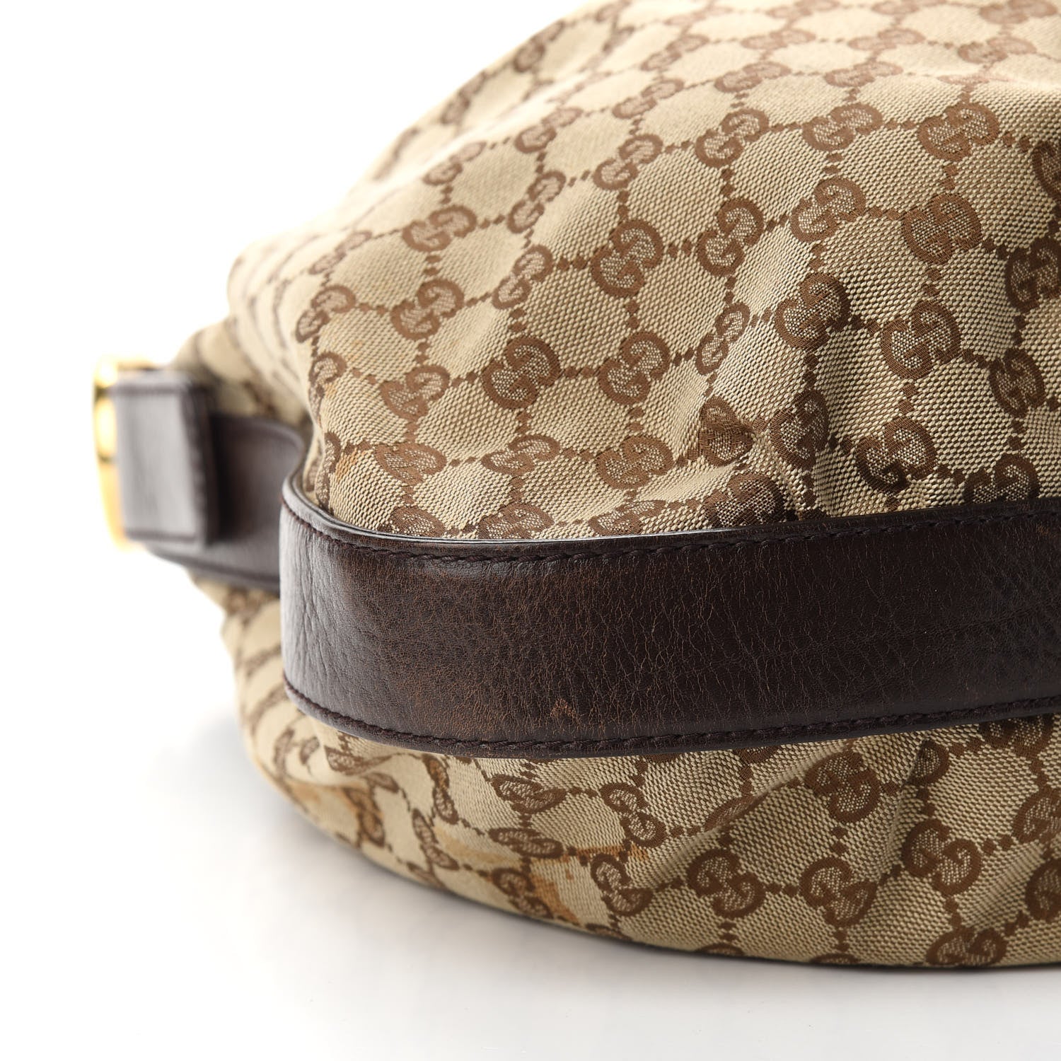 Gucci Monogram Medium Interlocking Icon Shoulder Bag Dark Brown 8 of 10