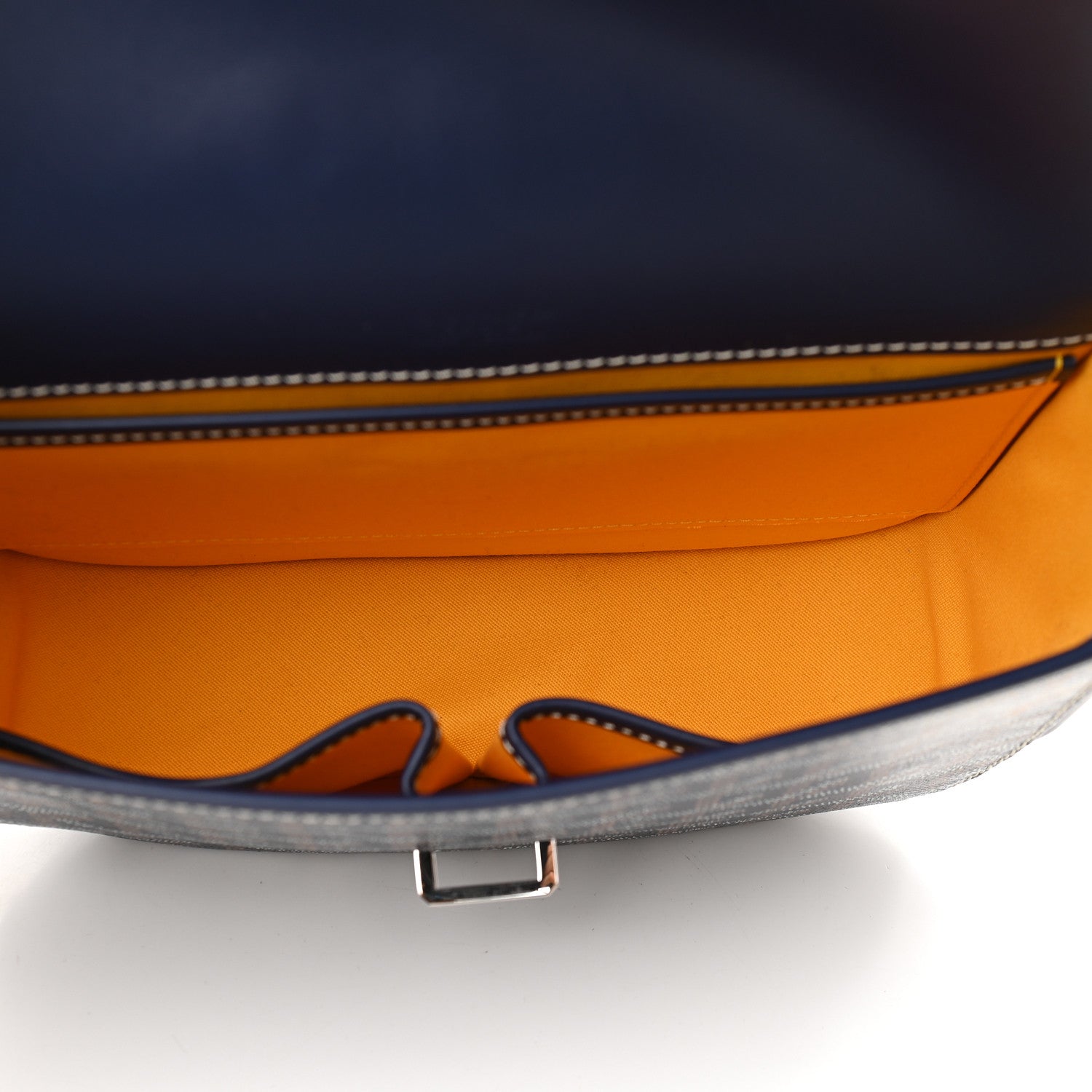 Goyard Goyardine Belvedere II PM Messenger Bag Navy 4 of 7