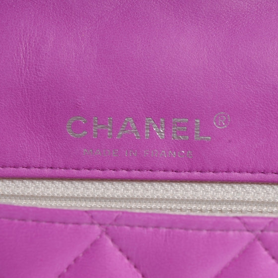 Chanel Lambskin Heart Valentine Medium Flap Fuchsia 6 of 8