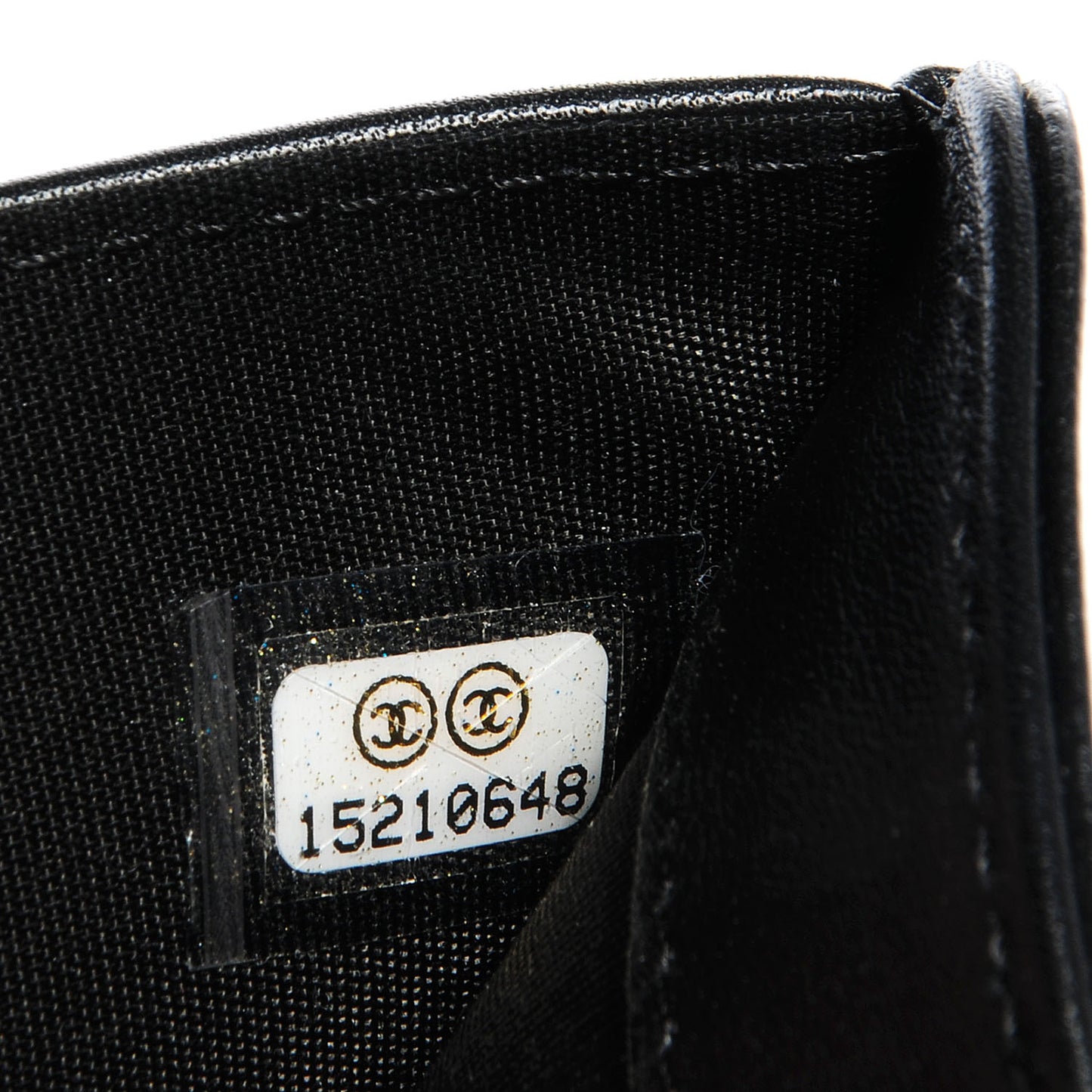 Caviar Sevruga L-Zip Pocket Wallet Black