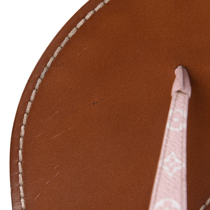 Louis Vuitton Monogram Giant Sandals 38 Rouge 9 of 10