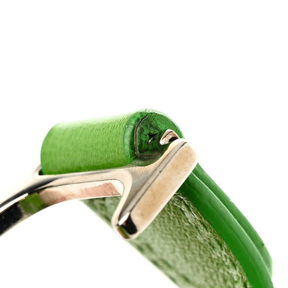 Christian Dior Shiny Goatskin Saddle Bag Green 18 of 18