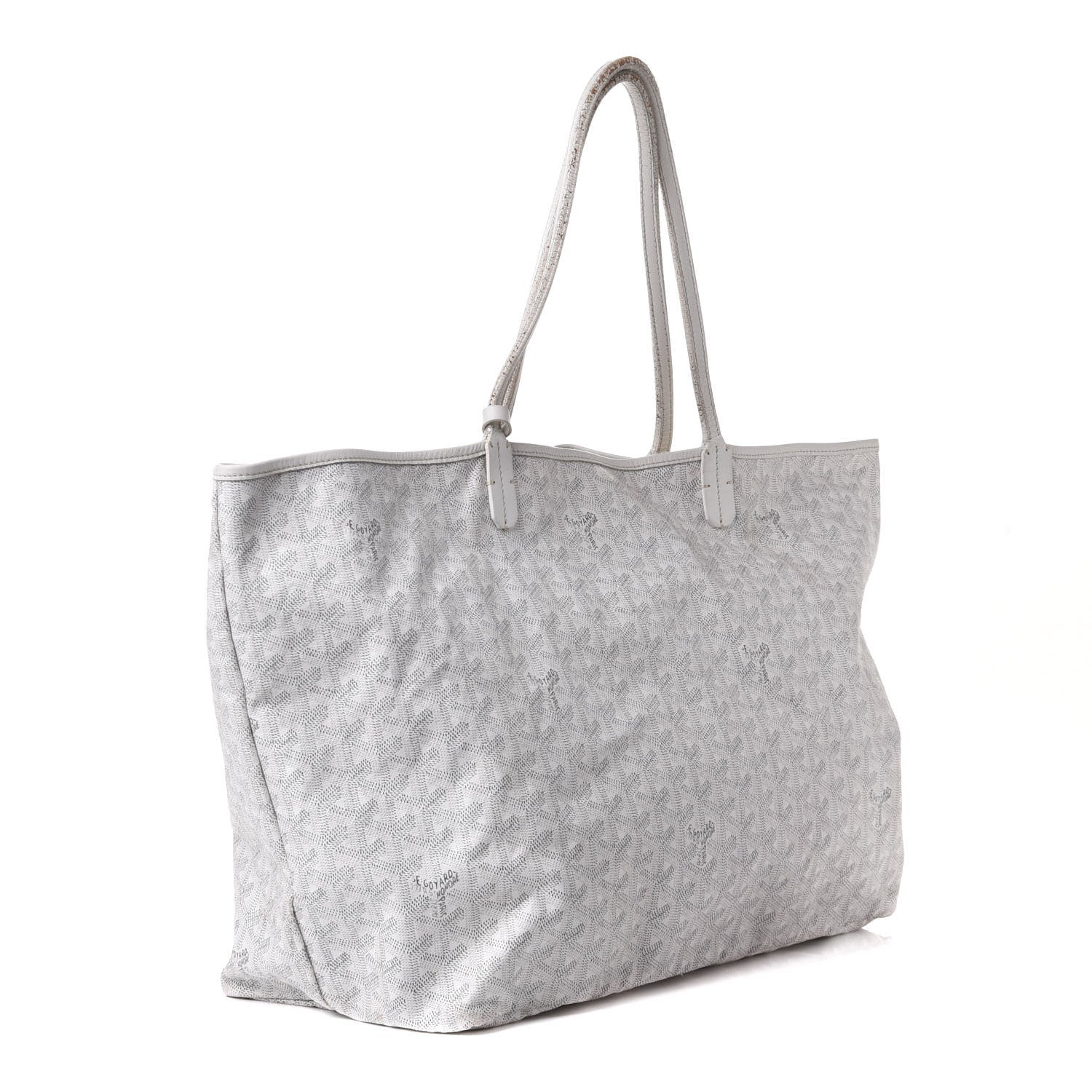 Goyard Goyardine Saint Louis GM White 3 of 11