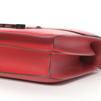Hermes Epsom Constance 24 Rouge Casaque 10 of 16